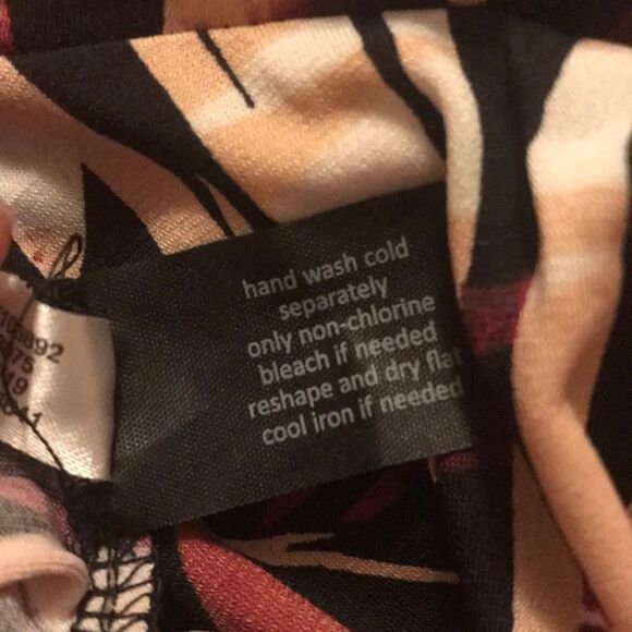 Lane Bryant women’s plus size sleeveless summer leaf short dress NWT - Picture 5 of 9